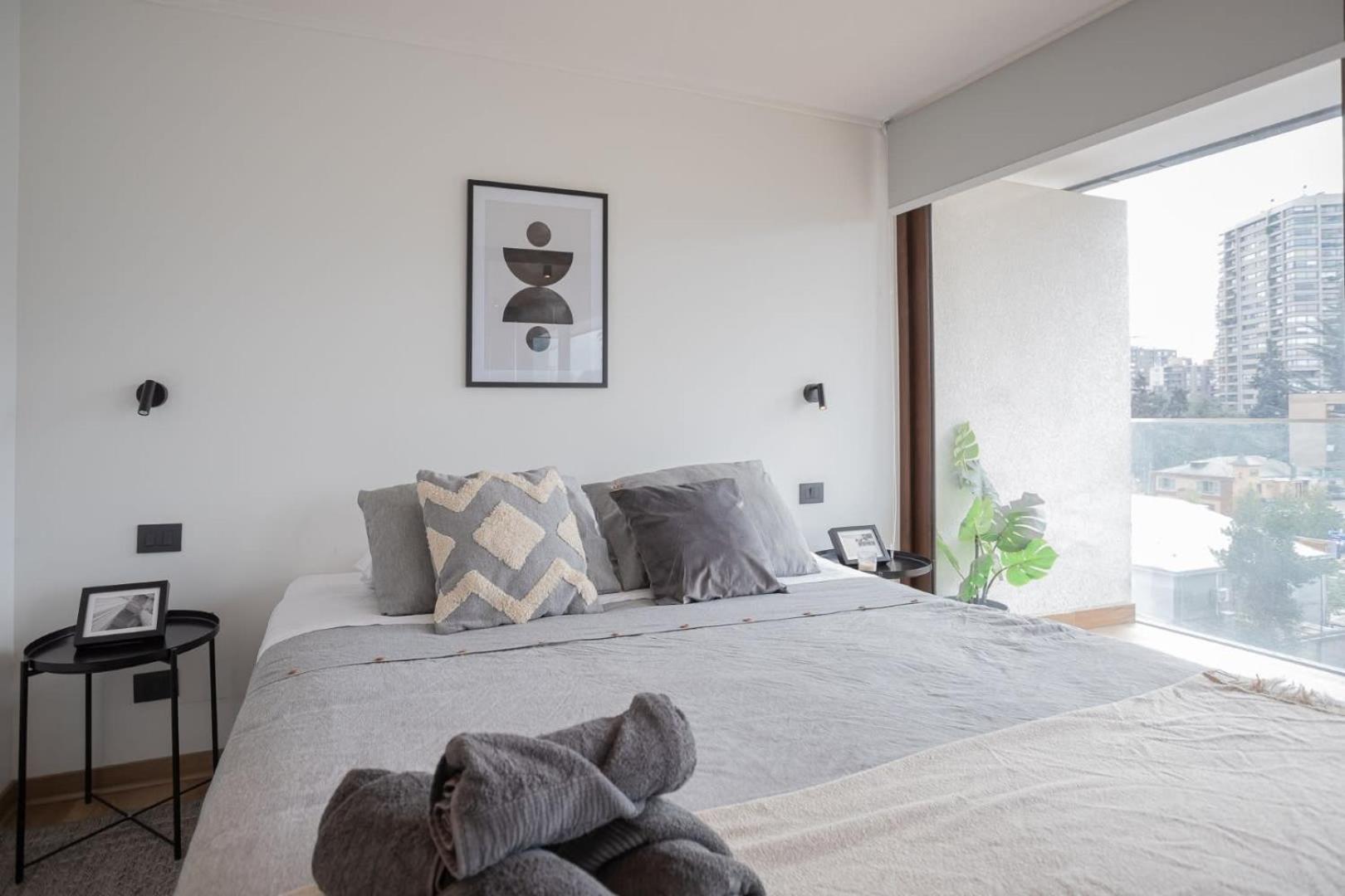Apartamento Exclusividad Y Confort A Pasos Del Metro Santiago