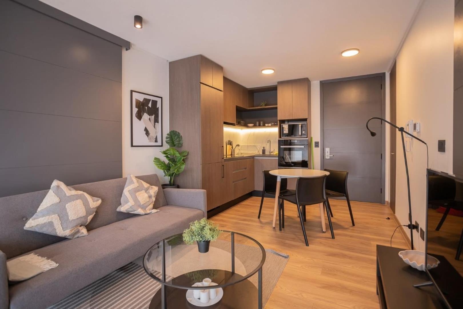 Apartamento Exclusividad Y Confort A Pasos Del Metro Santiago